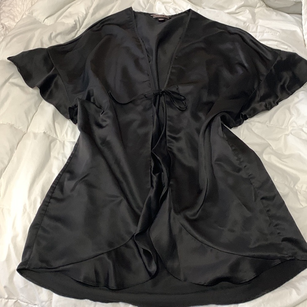 🎄Victoria Secret Short Robe Lounge Gift NEW - Picture 4 of 6